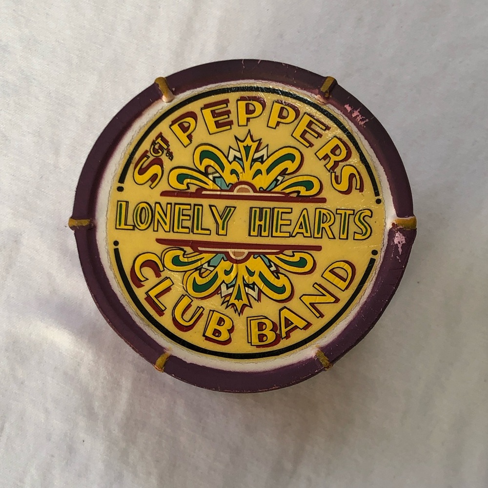 Beatles Sgt Peppers Lonely Hearts Club Band Mini Foam Drum 1999 Subafilms Ltd.